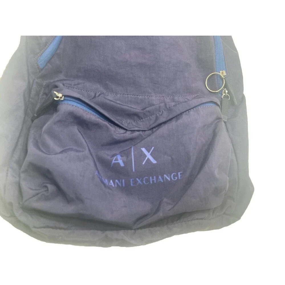 Armani Exchange  Backpack Blue RARE